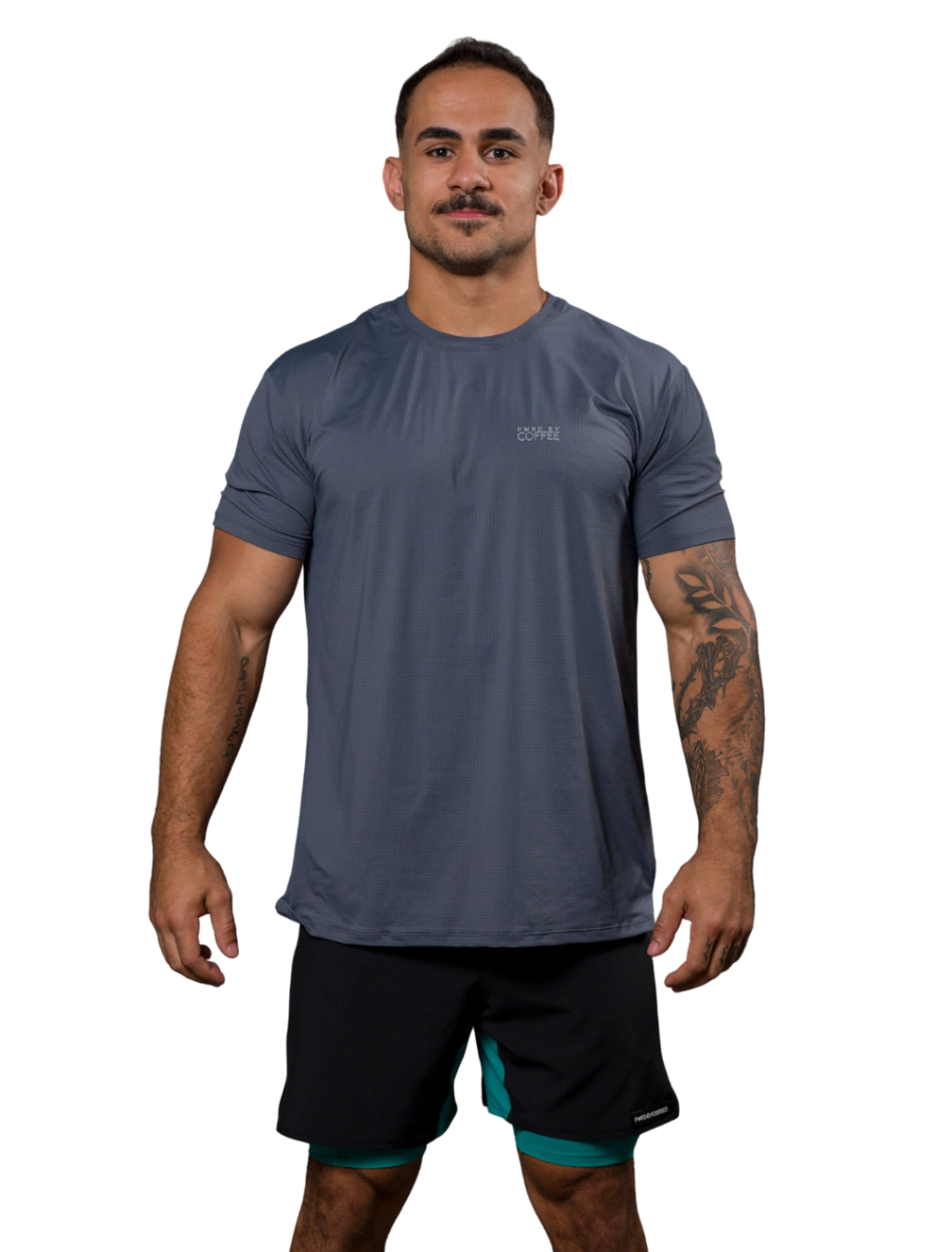 CAMISETA MASC AERODRY CINZA CHUMBO