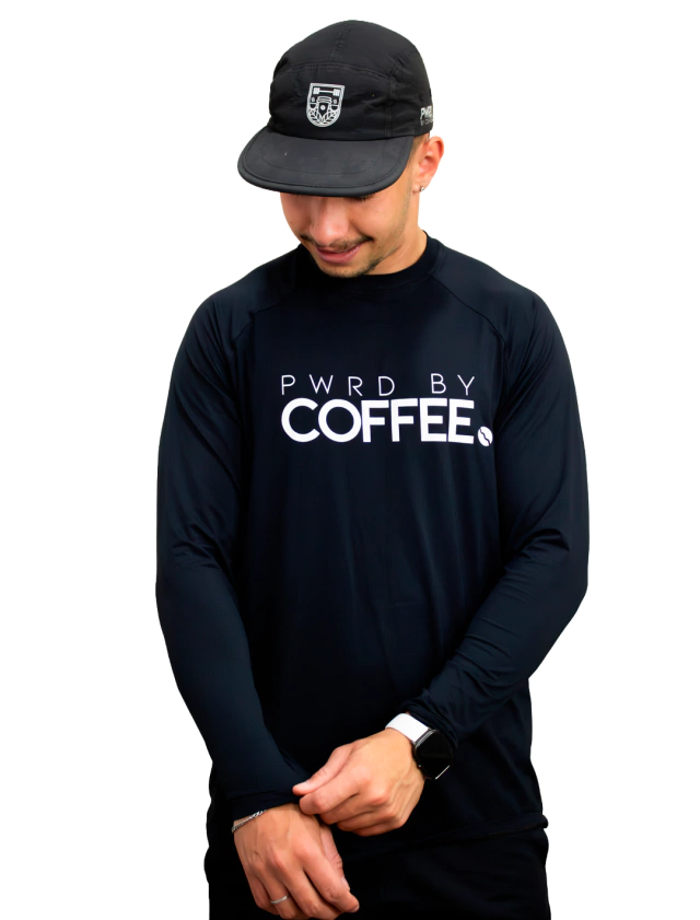CAMISETA MASC MANGA LONGA AERODRY PRETO