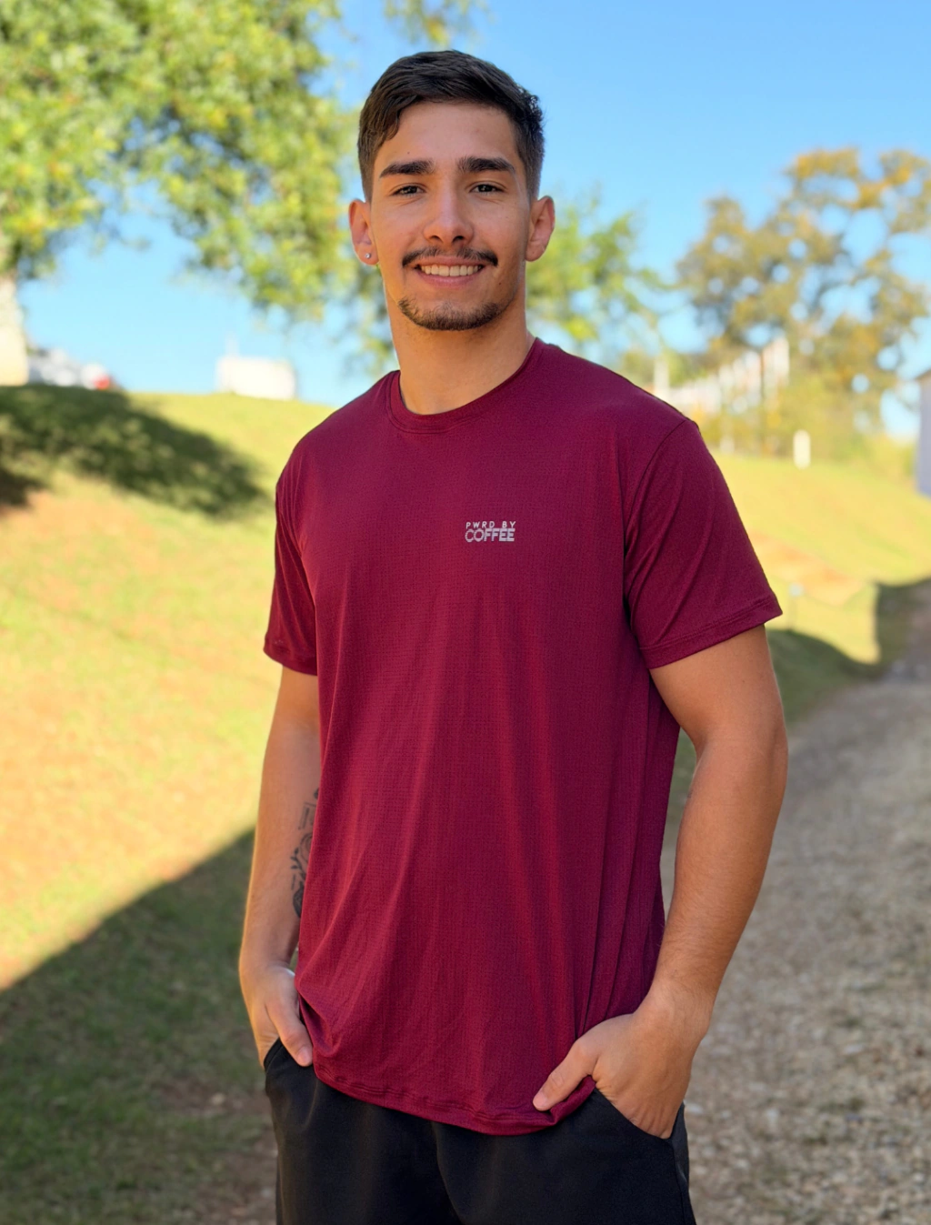 CAMISETA MASC ROUGE C/ PRATA