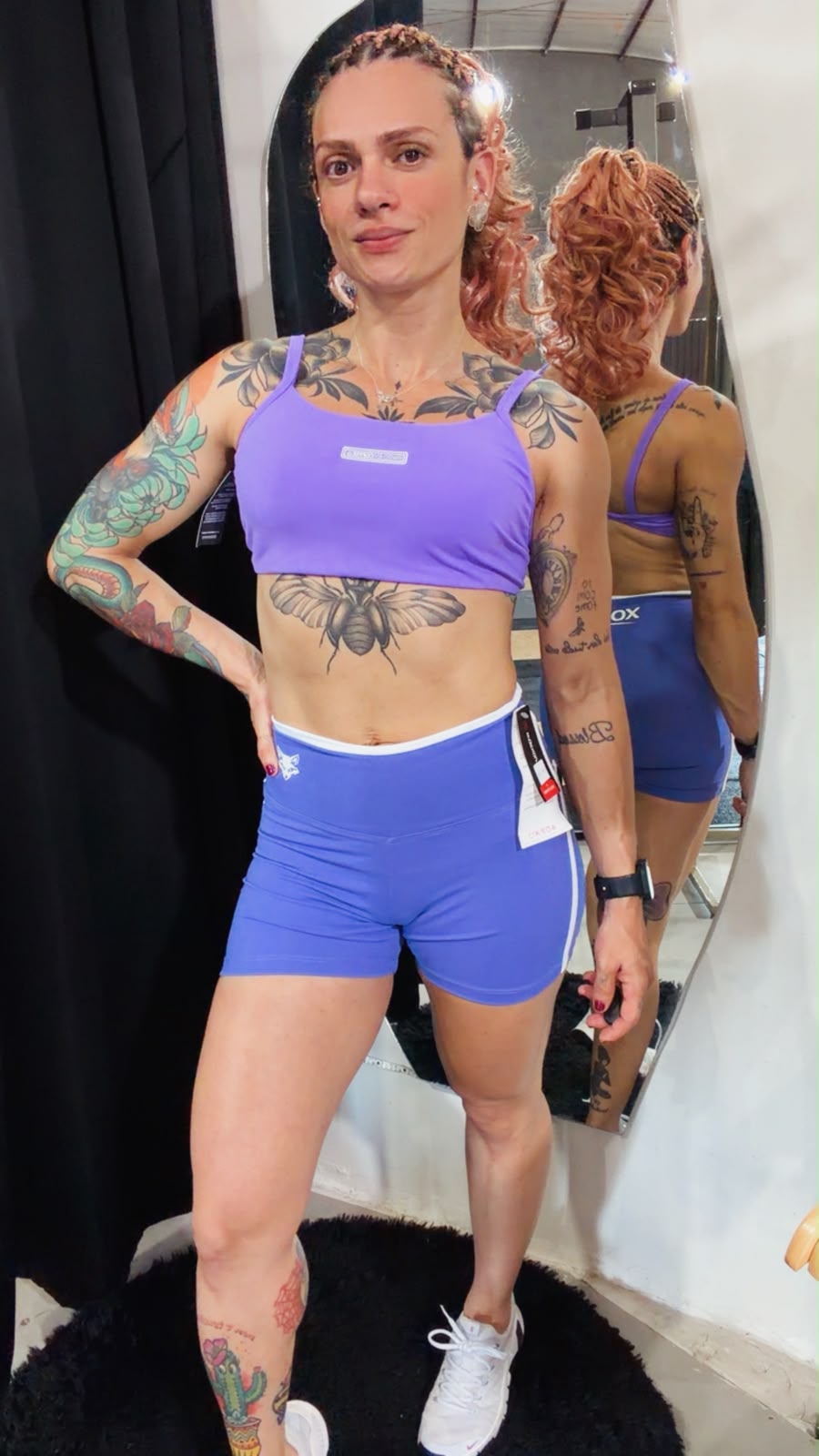 Short Redfox Lilas