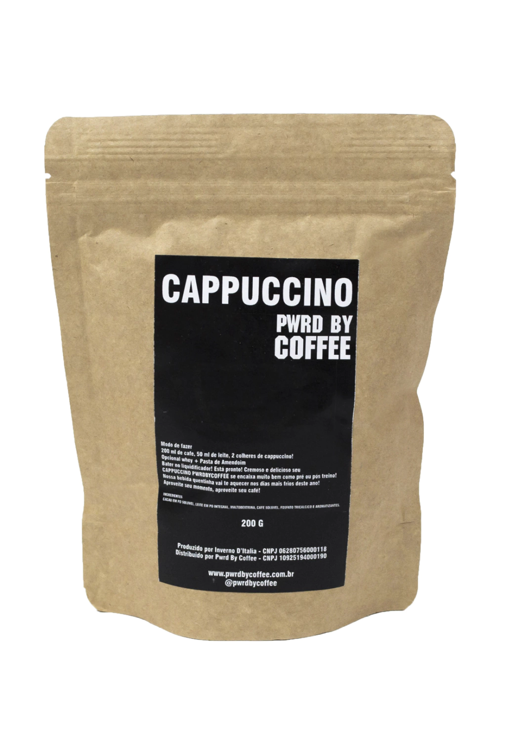 CAPPUCCINO PACOTE TRADICIONAL 200G