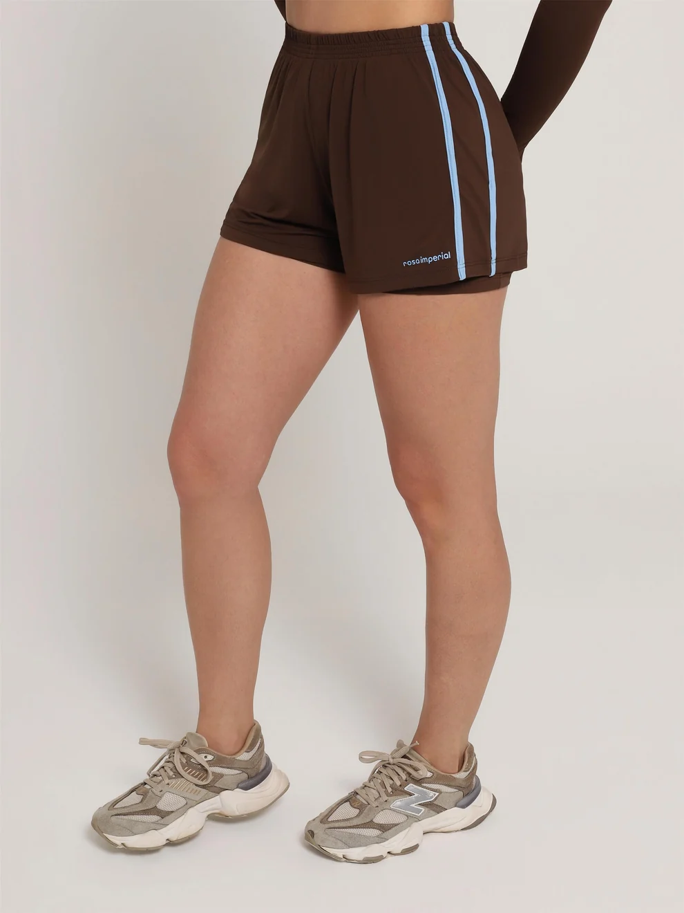 SHORT REFLECT DUO BROWN COM AZUL SKY