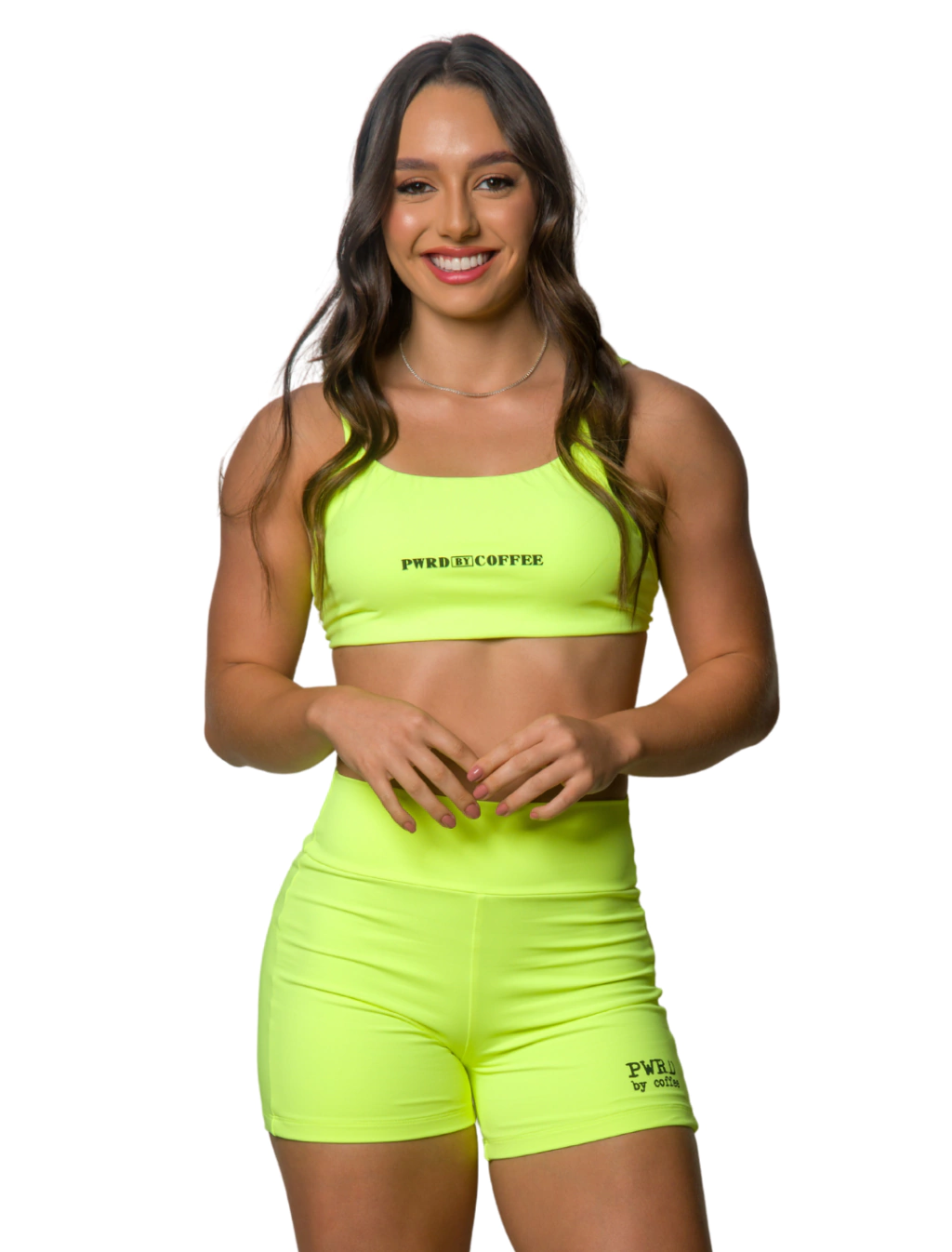 SHORTS EMPINA BUMBUM AMARELO NEON